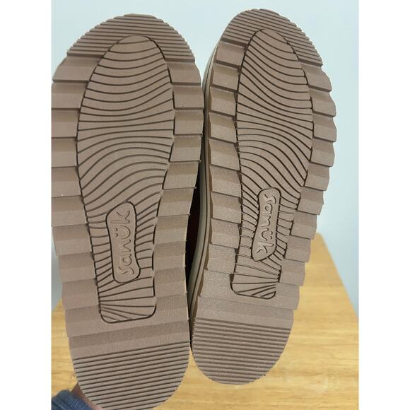 Sanuk Donna Sash-Hey Slip on Shoes Caramel NWT Women's 7 - Picture 3 of 4